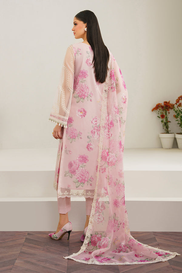 Baroque | Velvet Formals | ORGANZA UF-520 -  Baroque Ladies Clothes - Original Designer Dress - House of Maryam