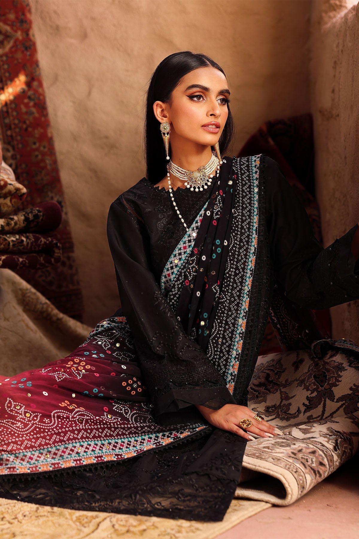 Nureh | Bazaar Lawn | NE-162 -  Nureh Ladies Clothes - Original Designer Dress - House of Maryam