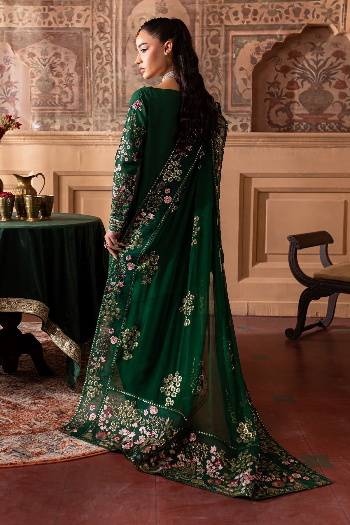 Nureh | Nur Mahal Formals |  NE-138 -  Nureh Ladies Clothes - Original Designer Dress - House of Maryam