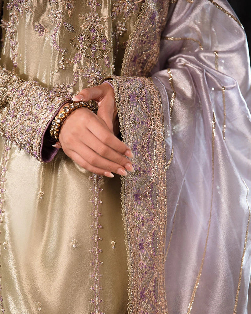 Mushq | Sunehri Lama Silk | Zyva, image 4