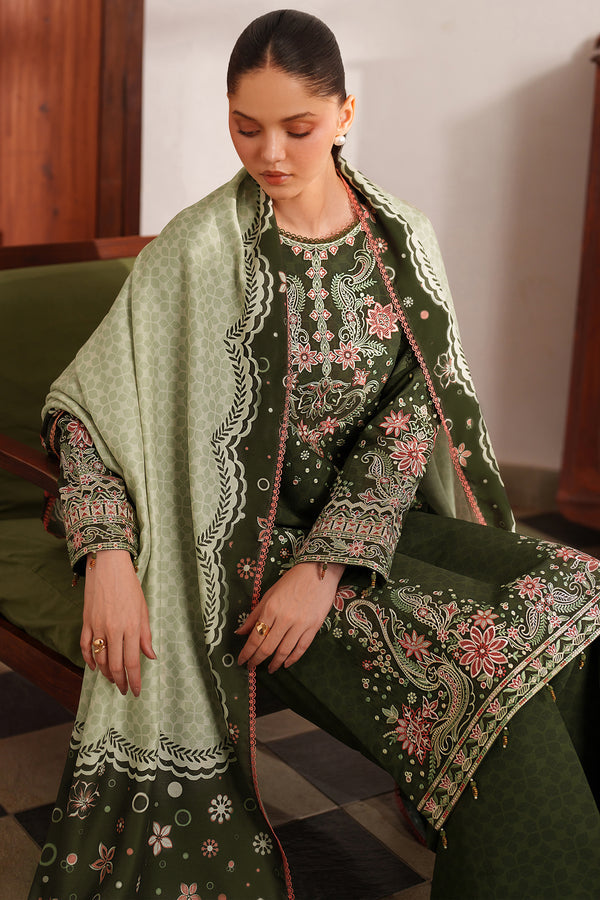 Farasha | Meline Premium Viscose 25 | Olive Drape-9