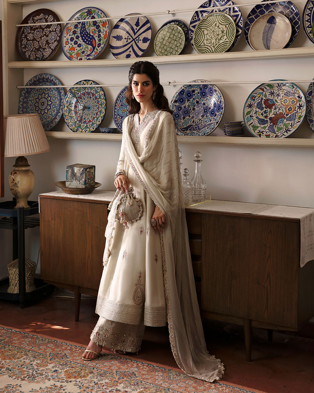 Faiza Saqlain | Mehermah Luxe Formals | Sabina -  Faiza Saqlain Formal -  House of Maryam