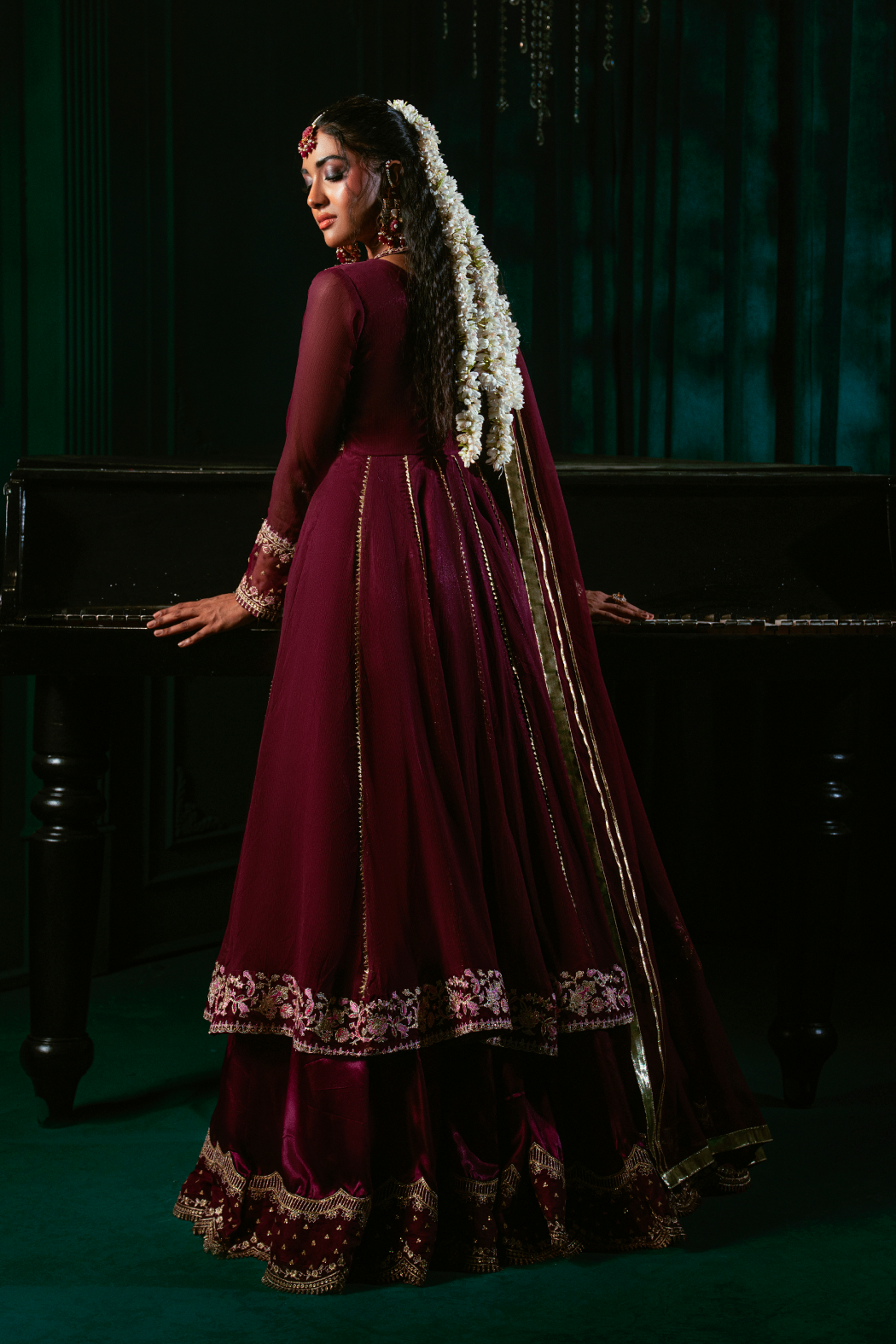 Hania & Umaimaz | Festive Collection | Zimal -  Hania & Umaima  - Original Designer Dress - House of Maryam