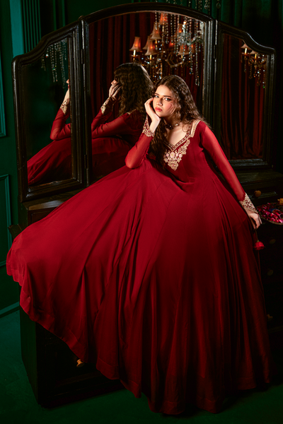 Hania & Umaimaz | Festive Collection | Zeba -  Hania & Umaima  - Original Designer Dress - House of Maryam