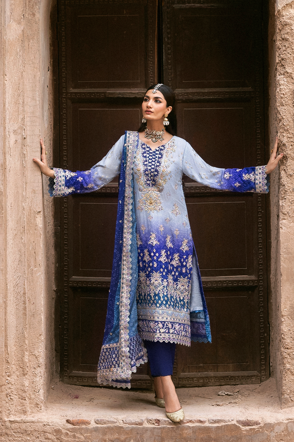 Emaan Adeel I The Empress Wedding Formals I AUREVIA -  Emaan Adeel Ladies Clothes - Original Designer Dress - House of Maryam