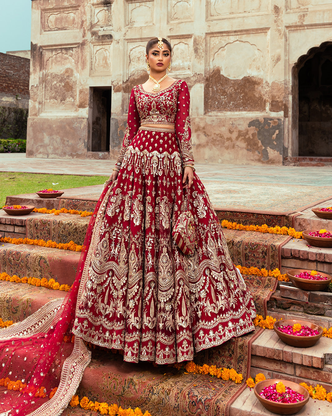 Faiza Saqlain | Nira Festive | Zofia -  Faiza Saqlain Bridal - Original Designer Dress - House of Maryam