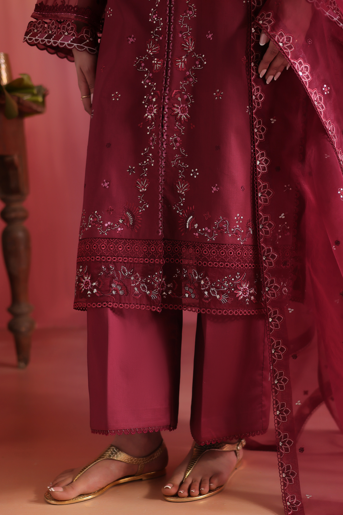 Seran | Nayab Eid Lawn | MEHER -  Seran Ladies Clothes - Original Designer Dress - House of Maryam