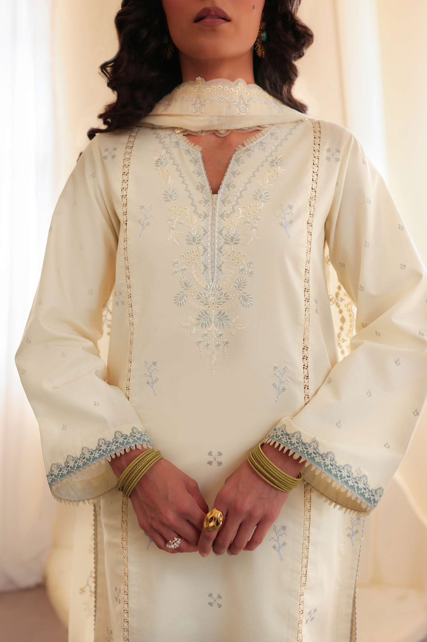 Seran | Nayab Eid Lawn | HINA -  Seran Ladies Clothes -  House of Maryam