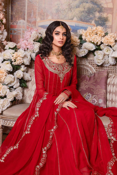 Hania & Umaimaz | Festive Collection | Surkh -  Hania & Umaima  - Original Designer Dress - House of Maryam