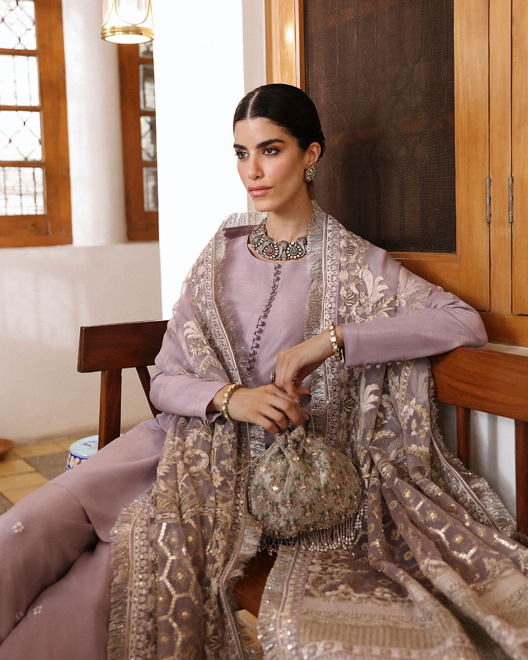 Faiza Saqlain | Mehermah Luxe Formals | Aurene -  Faiza Saqlain Formal - Original Designer Dress - House of Maryam