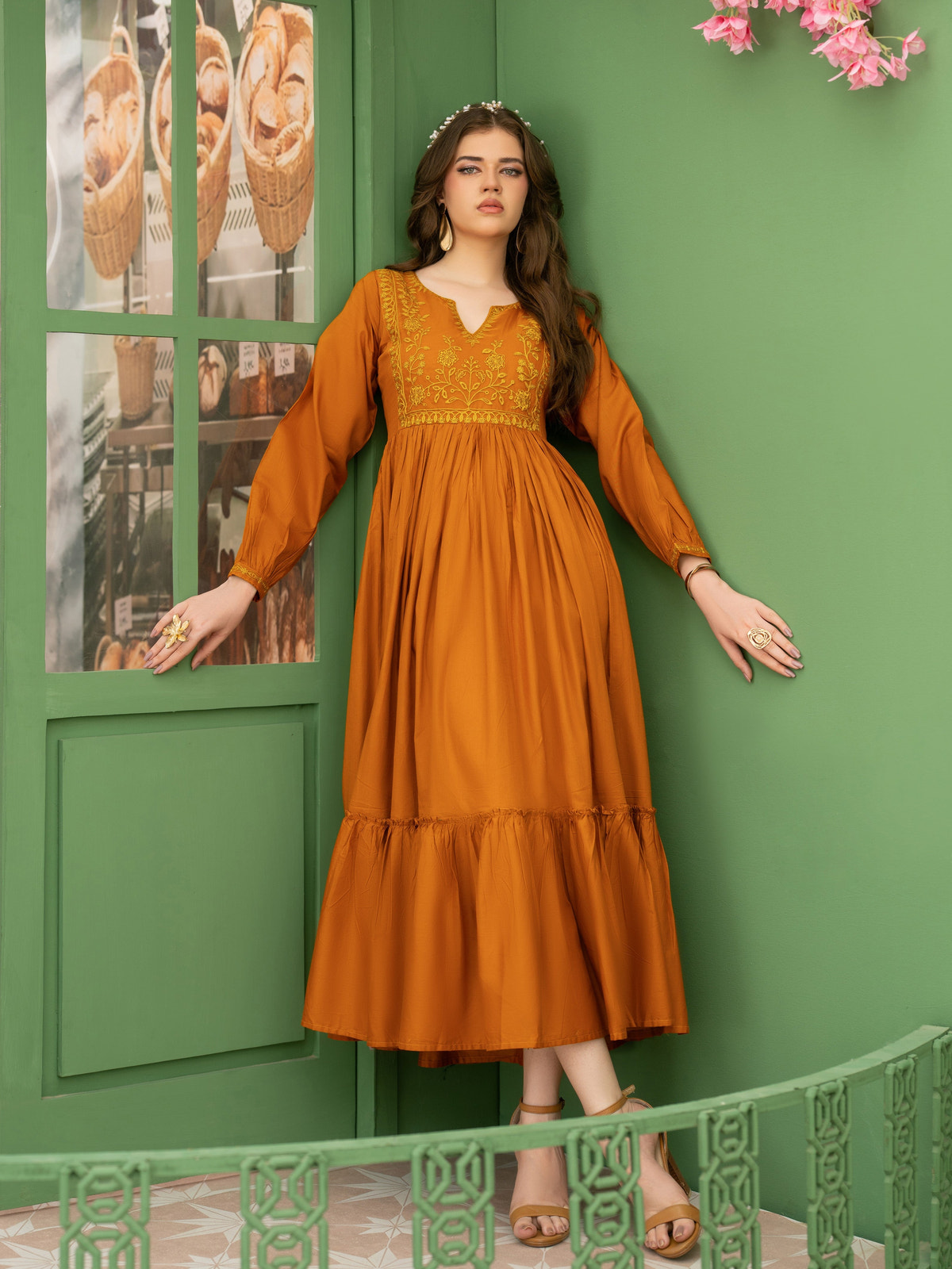 Hania & Umaimaz | Festive Collection | Aden -  Hania & Umaima  - Original Designer Dress - House of Maryam