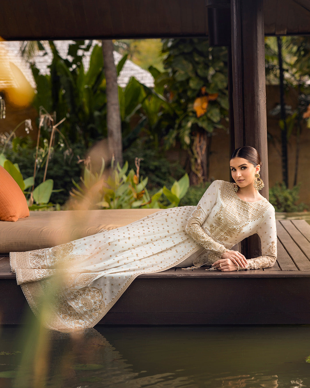 Faiza Saqlain | Zinnia Lawn 25 | Lily -  Faiza Saqlain Ladies Clothes - Original Designer Dress - House of Maryam