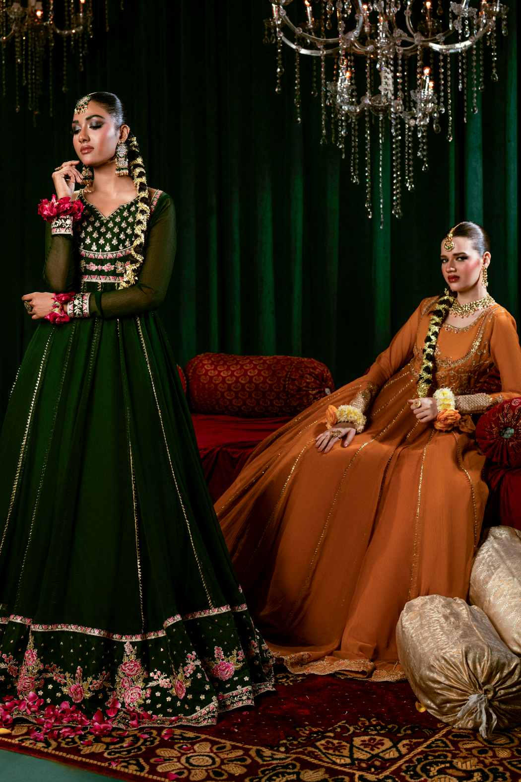 Hania & Umaimaz | Festive Collection | Aizal -  Hania & Umaima  - Original Designer Dress - House of Maryam