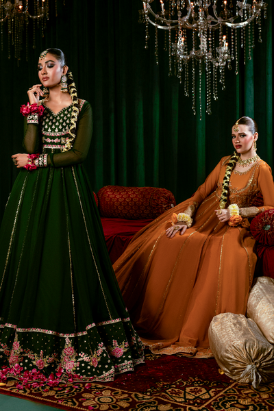 Hania & Umaimaz | Festive Collection | Aizal -  Hania & Umaima  - Original Designer Dress - House of Maryam