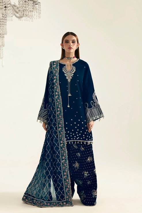 Emaan Adeel | Zarposh Velvet 25 | JAHANARA