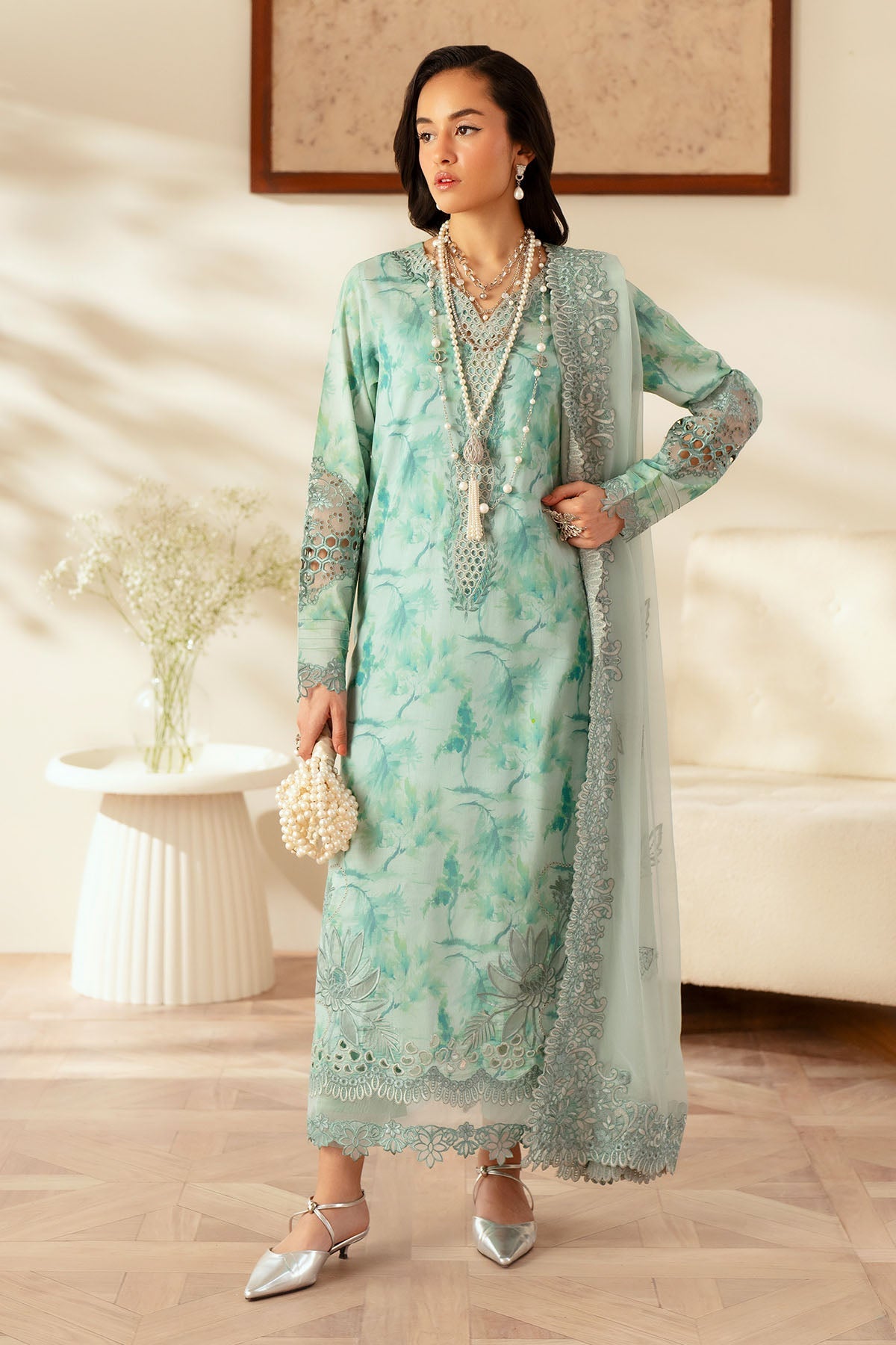 Nureh | Feya Eid Lawn | FE-03 -  Nureh Ladies Clothes - Original Designer Dress - House of Maryam