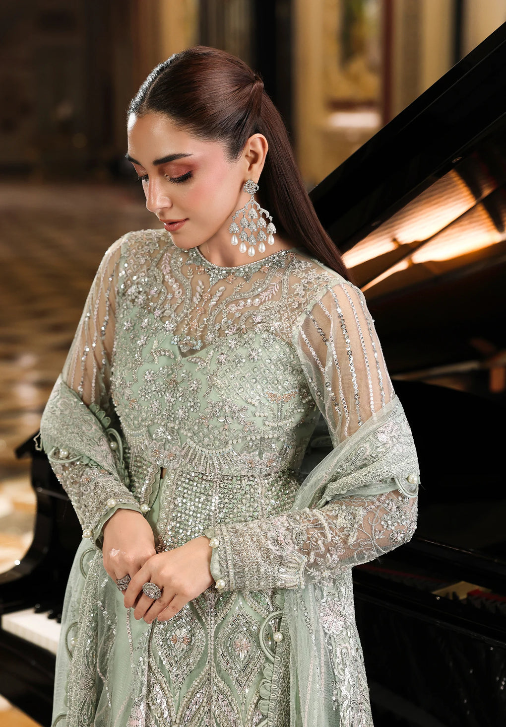 Elaf Premium | Stardom Formal Handwork 25 | ESH-10 DIANA -  Elaf Premium Ladies Clothes - Original Designer Dress - House of Maryam