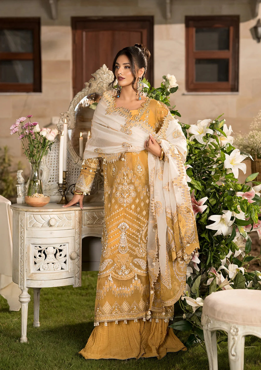 Elaf Premium | Formal Handwork Collection | EFH-07 SAHAR -  Elaf Premium Ladies Clothes - Original Designer Dress - House of Maryam