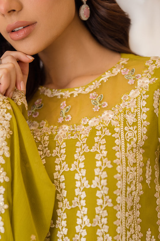 Azure | Ensembles Embroidered Formals | Amber Glow -  Azure Ladies Clothes - Original Designer Dress - House of Maryam