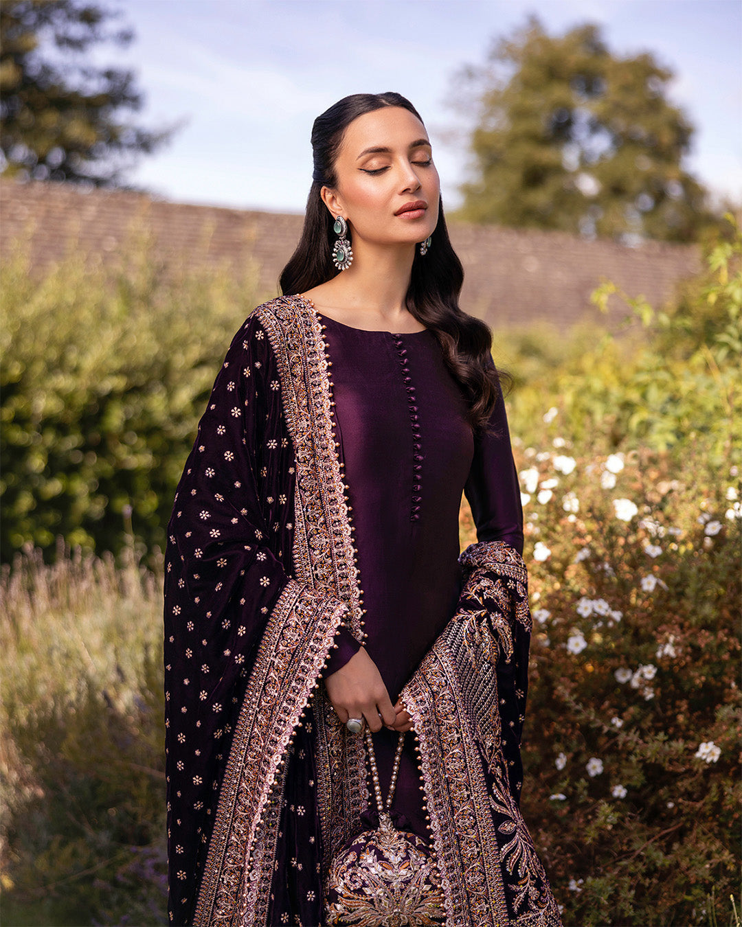 Faiza Saqlain | Adeen Formals | Vespera -  Faiza Saqlain Ladies Clothes - Original Designer Dress - House of Maryam