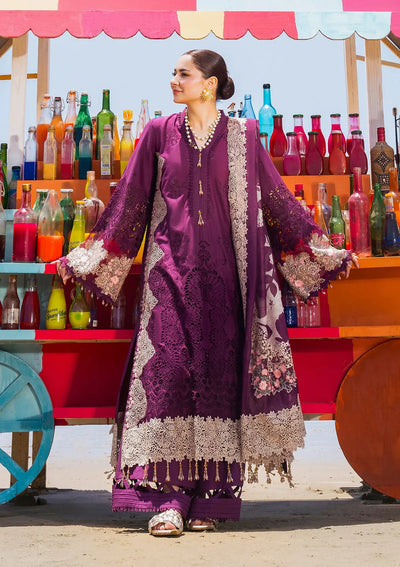 Elaf Premium | Hai Kuch Festive Lawn 24 | EHK-06 Hania -  Elaf Premium Luxury - Original Designer Dress - House of Maryam