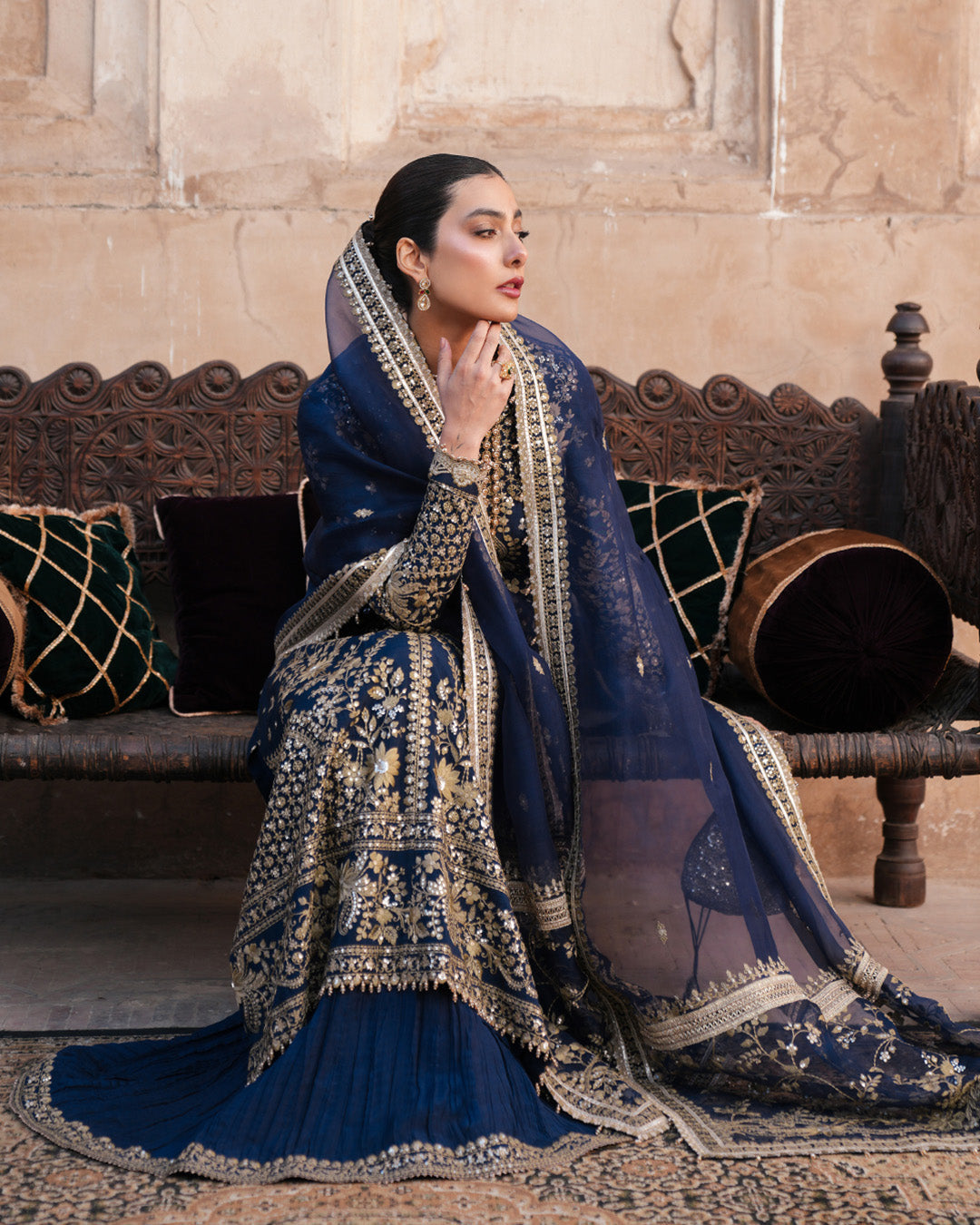 Faiza Saqlain | Zimmal Formals | Ayska -  Faiza Saqlain Ladies Clothes - Original Designer Dress - House of Maryam