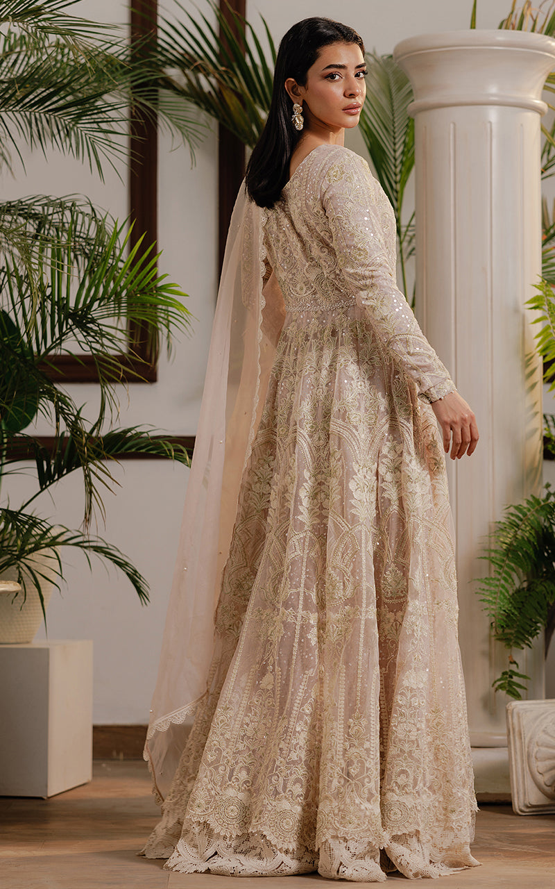 Threads and Motifs | Formal Dresses 25 | Net Embroidered Maxi -  Threads and Motifs Ladies Clothes - Original Designer Dress - House of Maryam