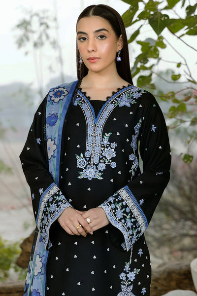 Farasha | Summer Weaves Embroidered Lawn | Ashen Light -  Farasha Ladies Clothes - Original Designer Dress - House of Maryam