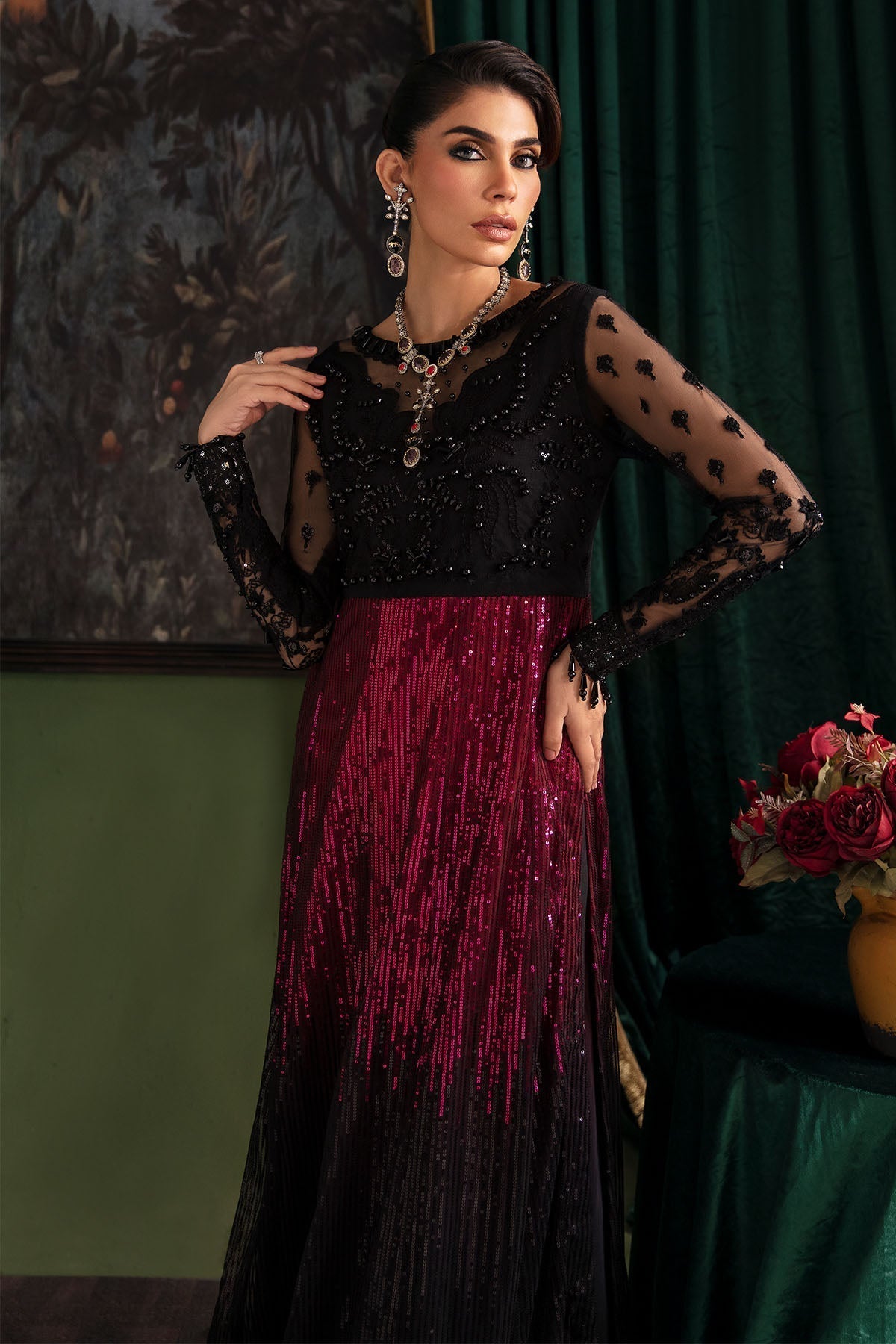 Nureh | Elanora Formal 24 | NEL-35 -  Nureh Formal - Original Designer Dress - House of Maryam