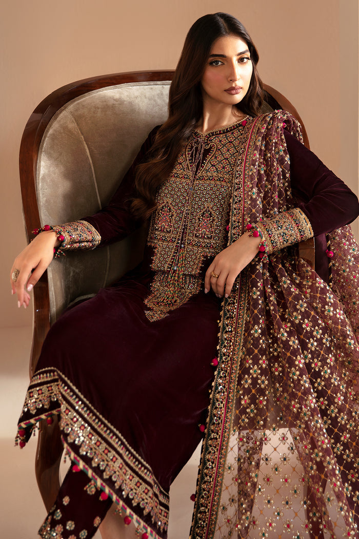 Jazmin | Velvet Edit 24 | VF-2022 -  Jazmin Ladies Clothes - Original Designer Dress - House of Maryam