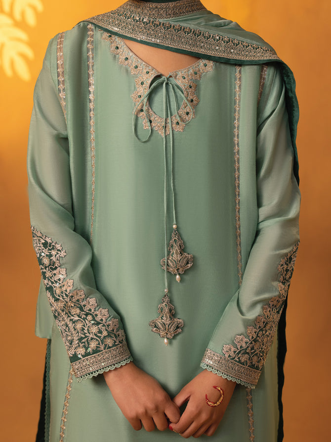 Faiza Faisal | Signature Pret Eid Edit | Marisa -  Faiza Faisal Luxury - Original Designer Dress - House of Maryam