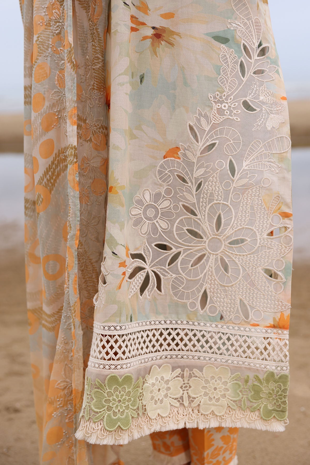 Nureh | Gardenia Embroidered Lawn 25 | NSG-169 -  Nureh Ladies Clothes -  House of Maryam