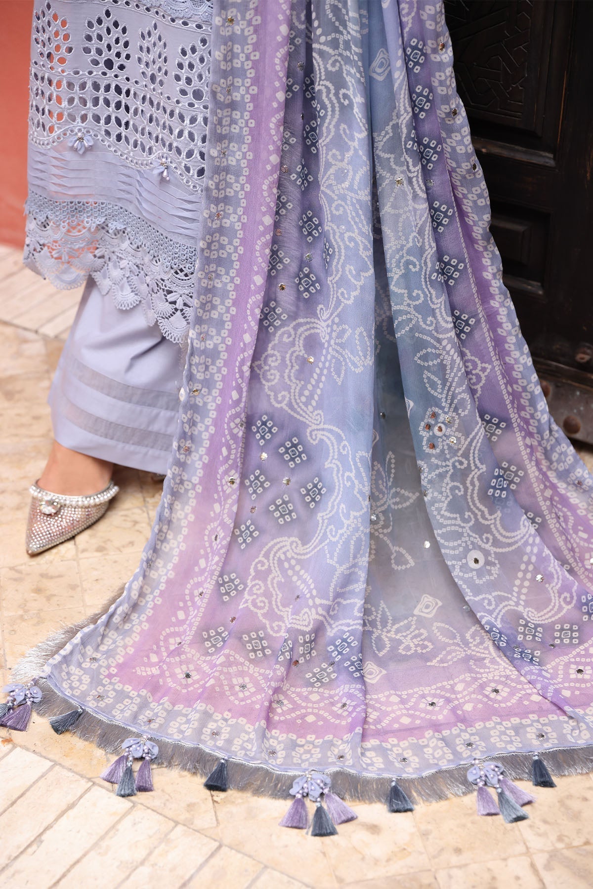 Nureh | Bazaar Lawn 25 | NE-108 -  Nureh Ladies Clothes - Original Designer Dress - House of Maryam