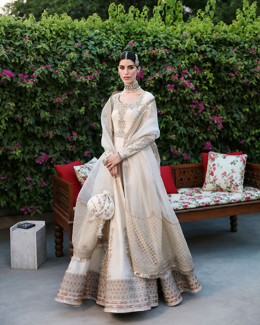 Faiza Saqlain | Mehermah Luxe Formals | Ailia -  Faiza Saqlain Formal - Original Designer Dress - House of Maryam