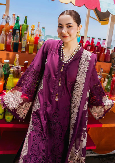Elaf Premium | Hai Kuch Festive Lawn 24 | EHK-06 Hania -  Elaf Premium Luxury - Original Designer Dress - House of Maryam