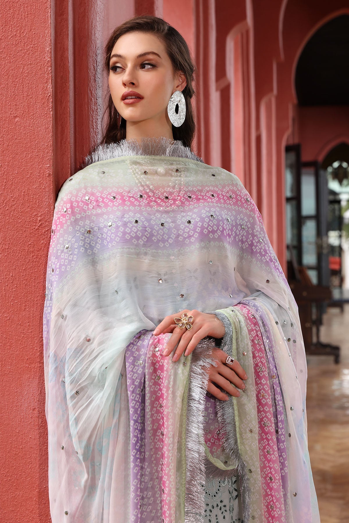 Nureh | Bazaar Lawn 25 | NE-111 -  Nureh Ladies Clothes - Original Designer Dress - House of Maryam