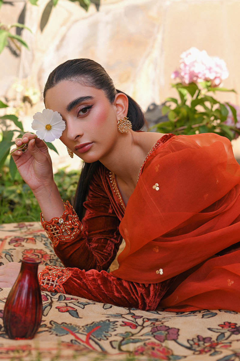 Hue Pret | Farasha Luxury Winter | Freya -  Hue Pret Ladies Clothes - Original Designer Dress - House of Maryam