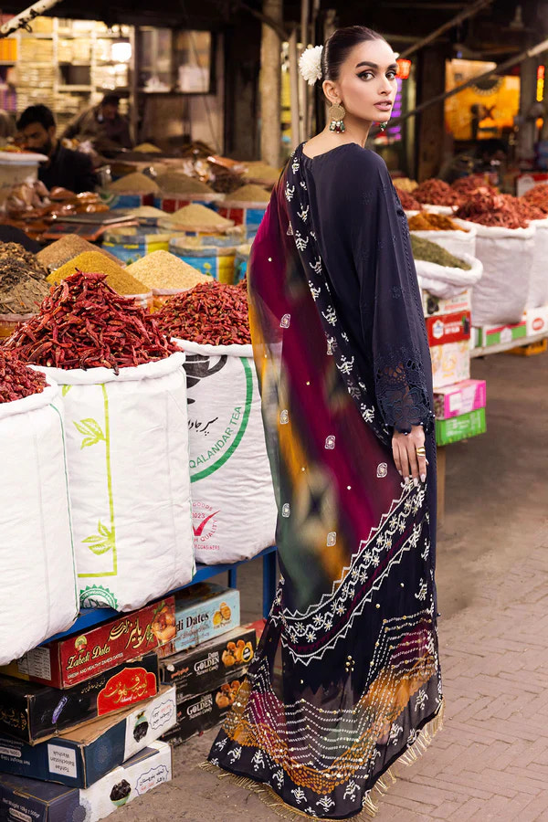 Nureh | Bazaar Lawn | NS-129 -  Nureh Luxury - Original Designer Dress - House of Maryam