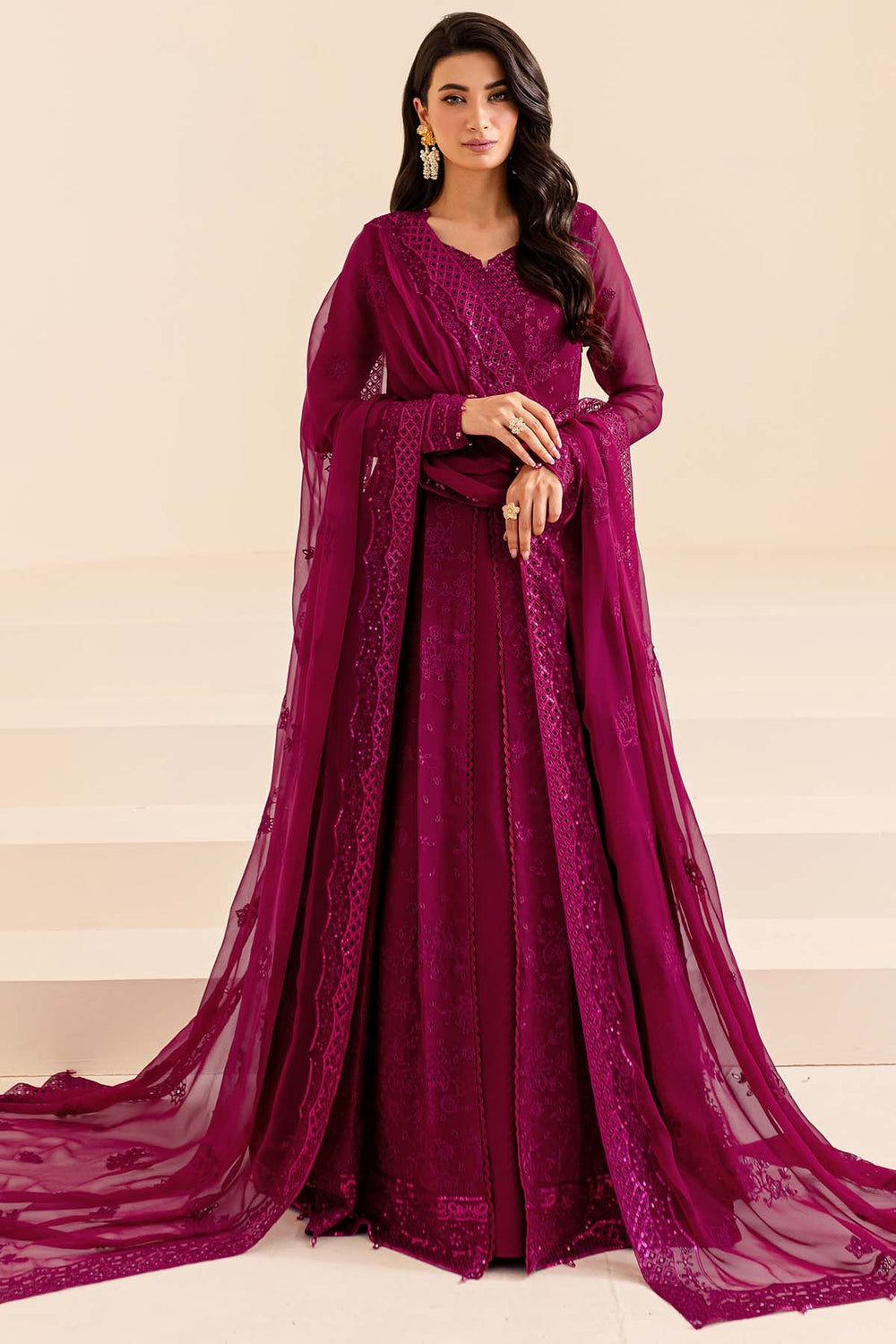 Farasha | Lumiere Formals | Mystic Mauve -  Farasha Bridal - Original Designer Dress - House of Maryam