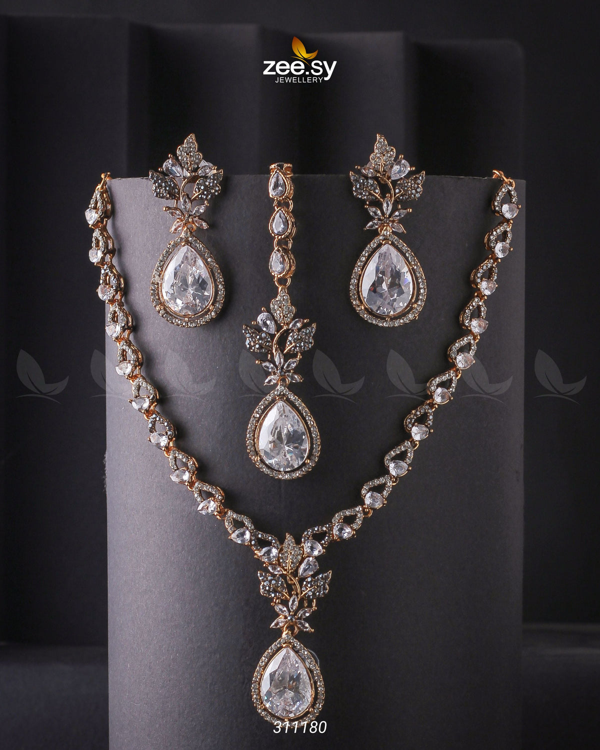 Opal Necklace Set -  Zeesy Necklace Sets - Original Designer Dress - House of Maryam