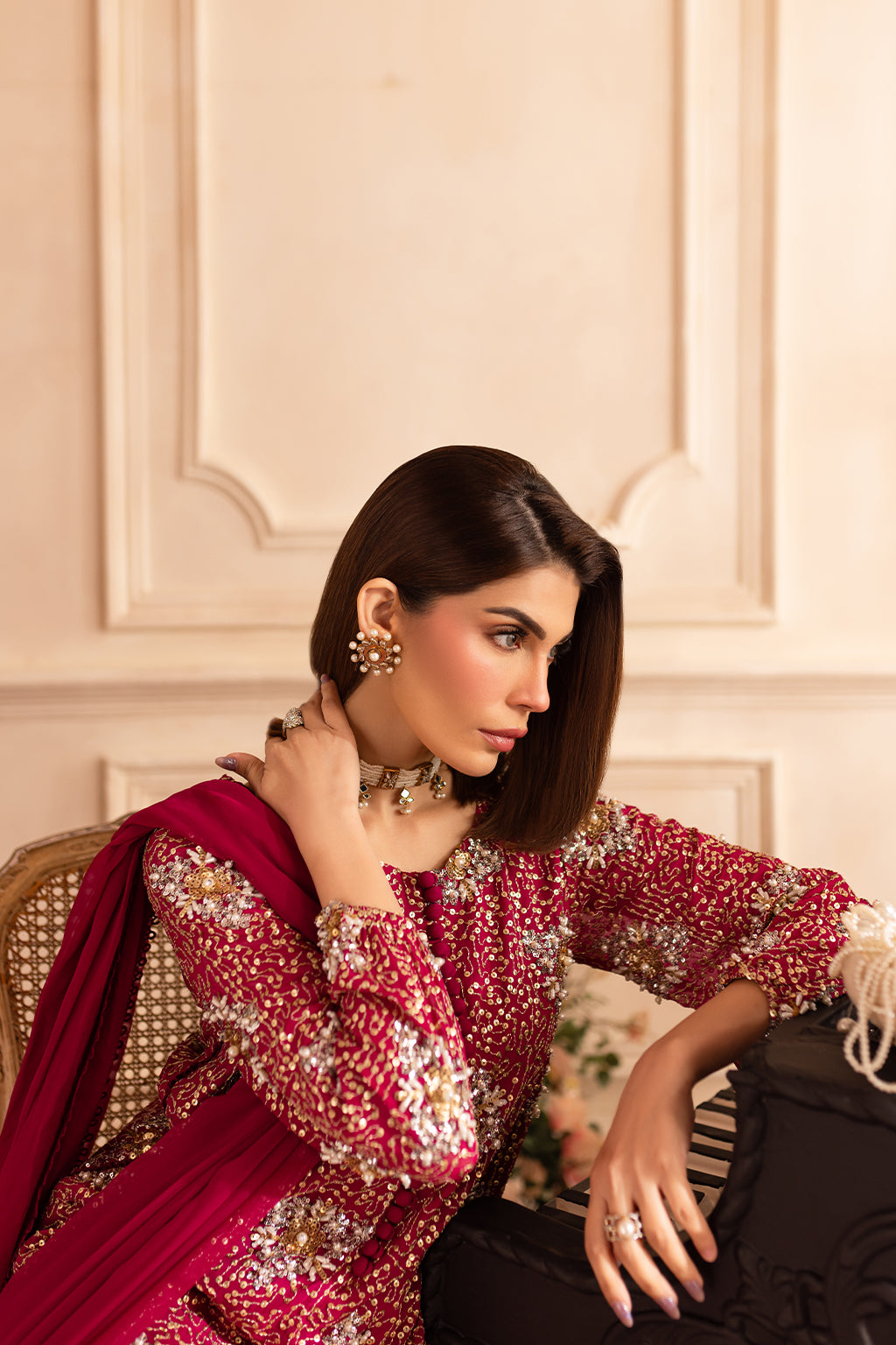 Vanya | Marlene Formals | ML-01 -  Vanya Ladies Clothes - Original Designer Dress - House of Maryam