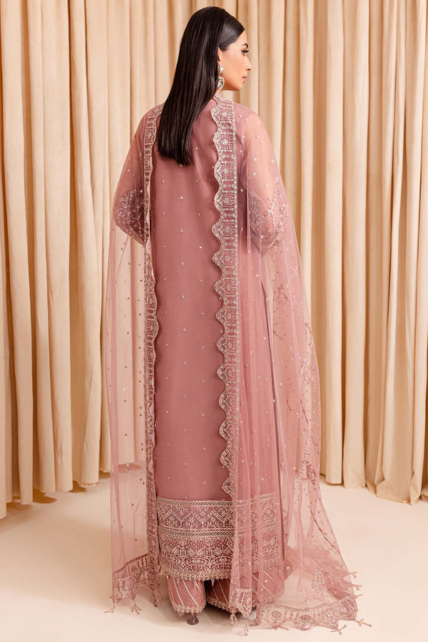 Farasha | Lumiere Formals | PASTEL PEACH by Designer Farasha - House of Maryam - Pakistani Designer Ethnic Wear in {{ shop.shopifyCountryName }}