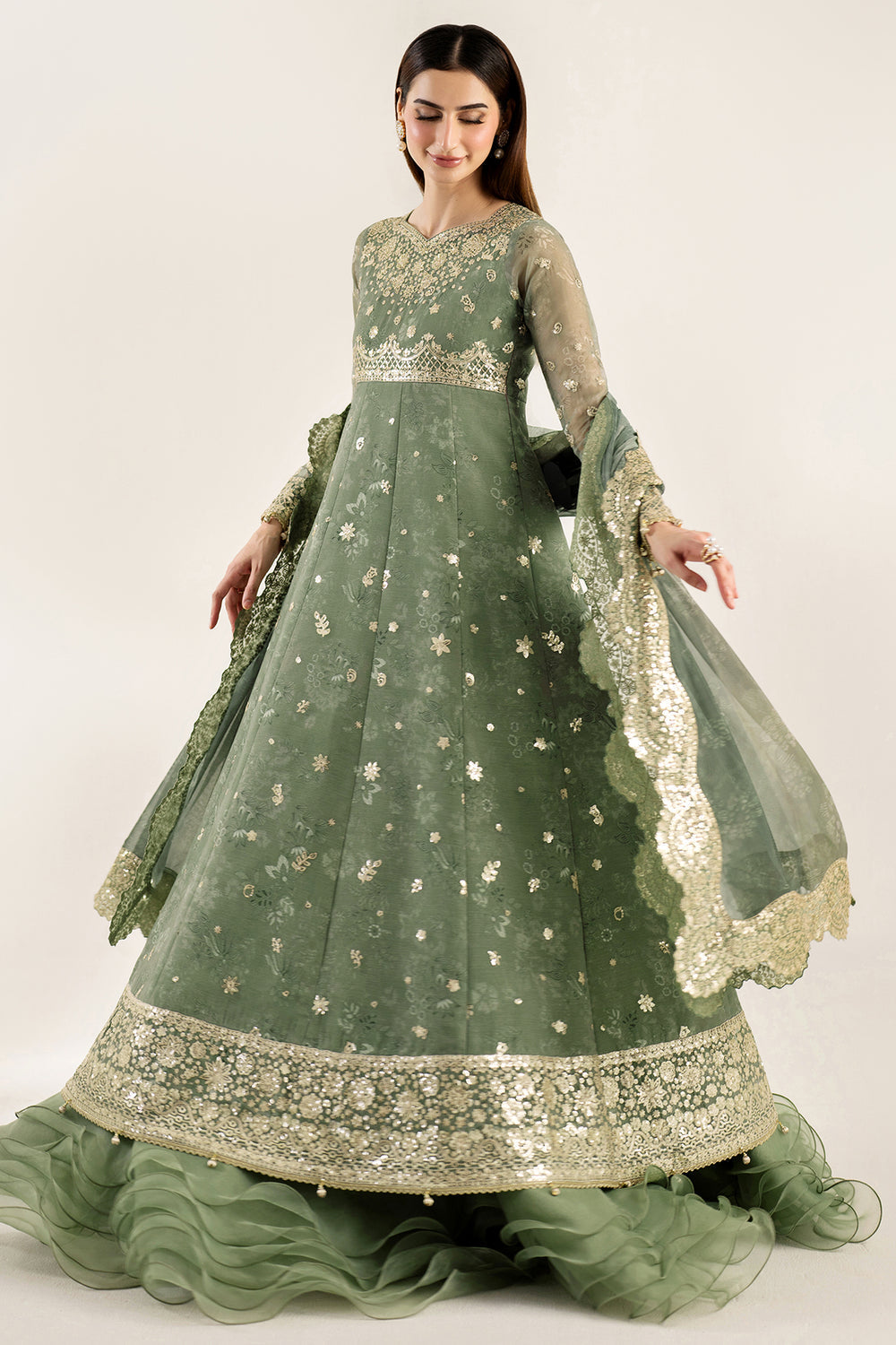 Farasha | Fiorella Formals | Olive Aura-5