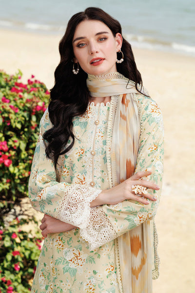 Farasha | Printed Essentials | Lush Cream -  Farasha Ladies Clothes - Original Designer Dress - House of Maryam