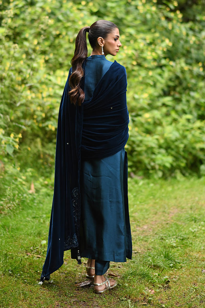 Hue Pret | Farasha Luxury Winter | Mina -  Hue Pret Ladies Clothes - Original Designer Dress - House of Maryam
