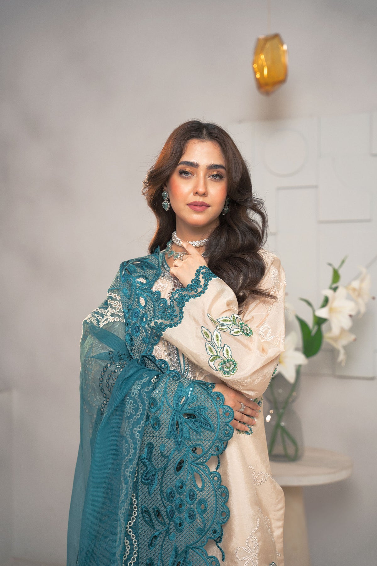 Fozia Khalid | Dilkash Festive Wear 25 | Rameen, image 4