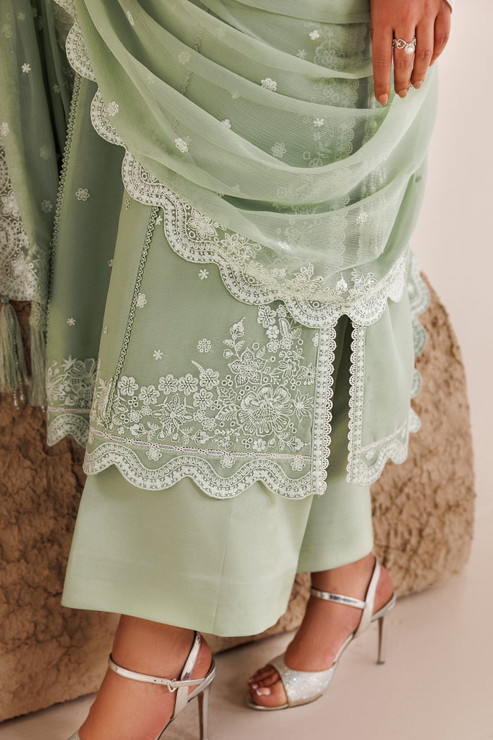 Farasha | Chiffon Threads 26 | Pastel Mint-3