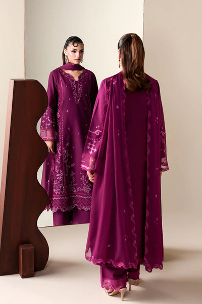 Azure | Luxury Lawn 26 | Grovy Garnet