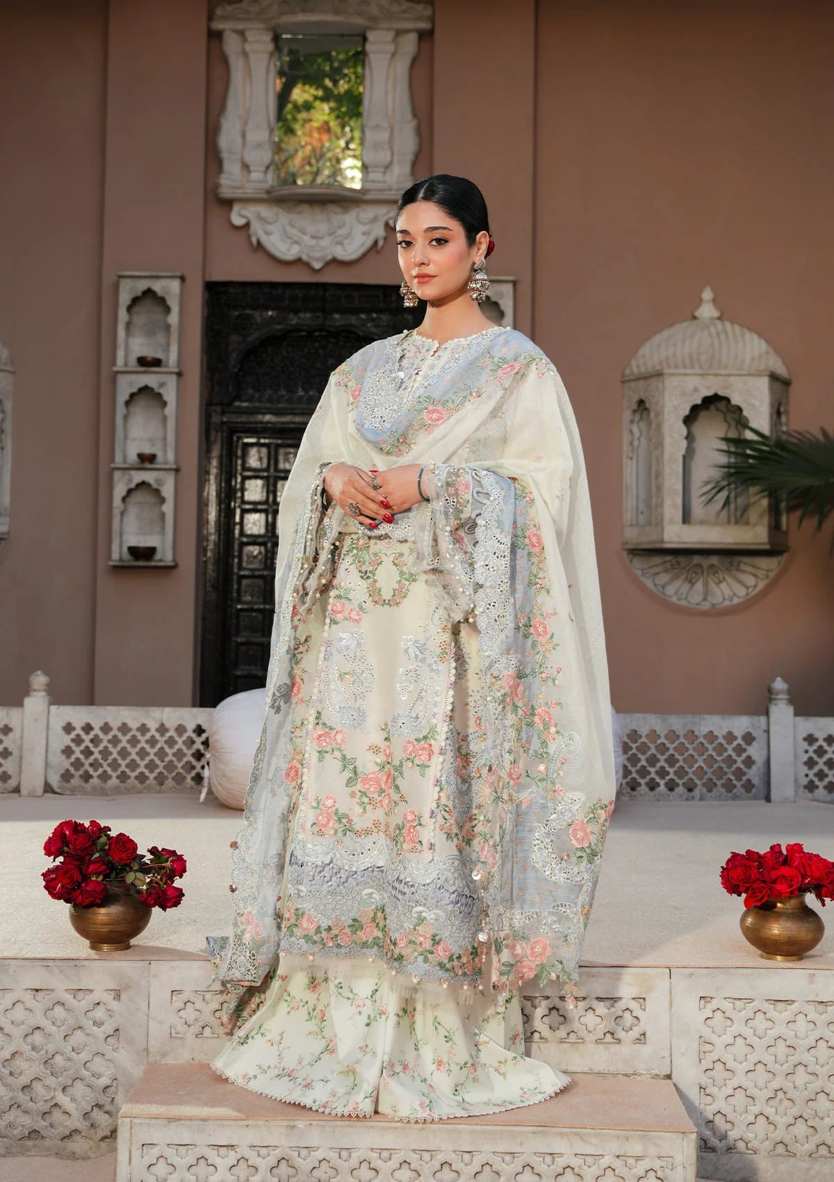 Kahf Premium | Ek Fasana Luxury Lawn 26 | KLB-2A NEELOFAR