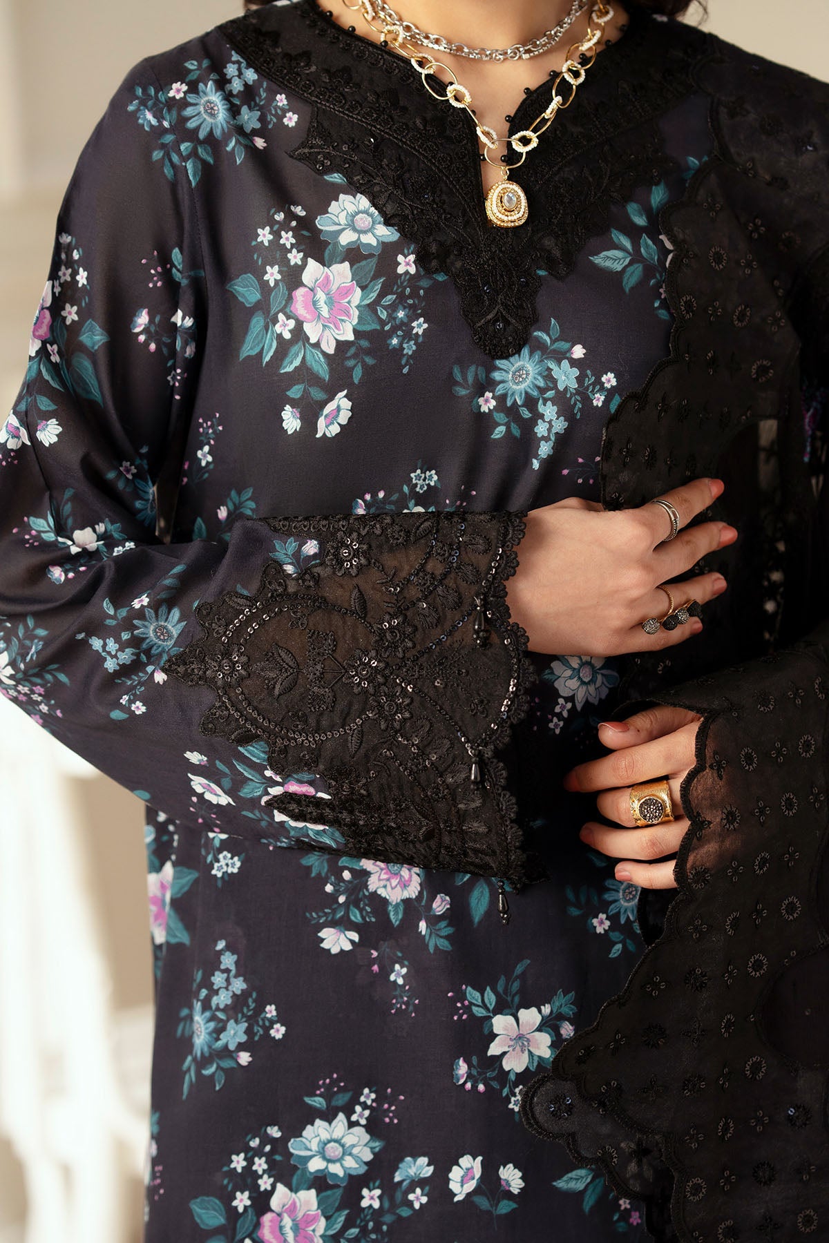 Nureh | Feya Eid Lawn | FE-04 -  Nureh Ladies Clothes - Original Designer Dress - House of Maryam